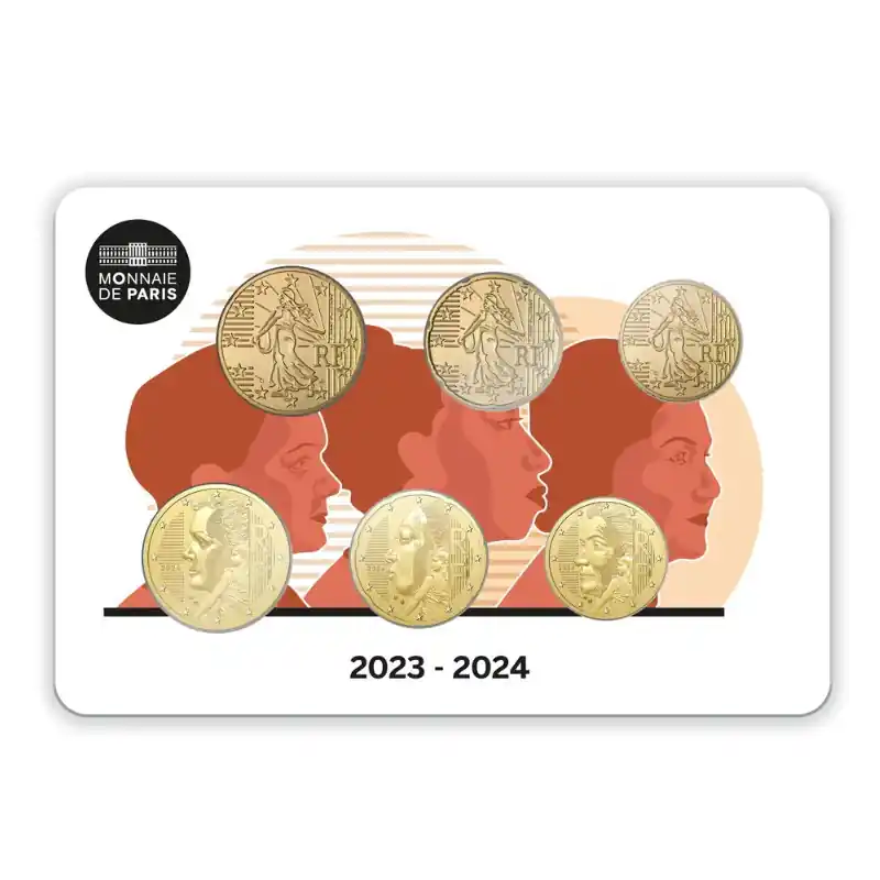 Livraison Express Nouvelle face nationale France 2023-2024 BU Coincard - Les semeuses.