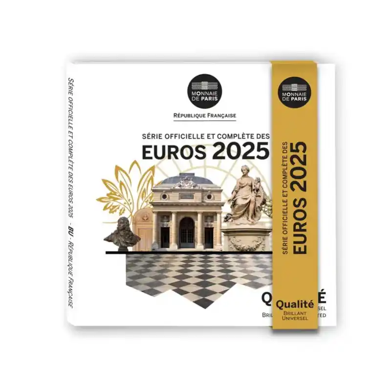 Coffret série monnaies euro France 2025 BU - Monnaie de Paris. Garantie Incluse
