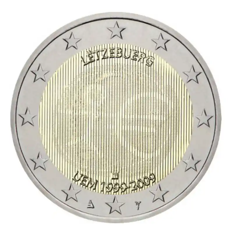 2 euros commémorative Luxembourg 2009 - UEM. Offre Limitée