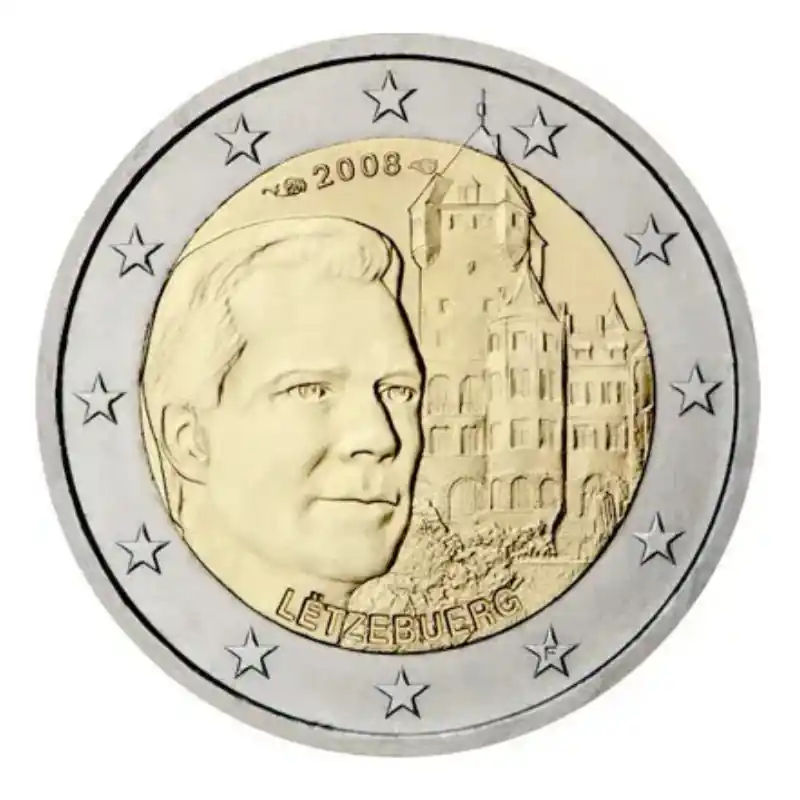 Prix Choc 2 euros commémorative Luxembourg 2008 - Château de Colmar Berg.