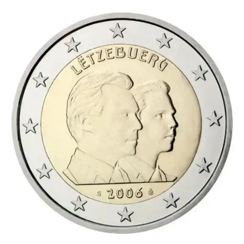 Offre Exclusive 2 euros commémorative Luxembourg 2006 - Anniversaire du prince héritier Guillaume.