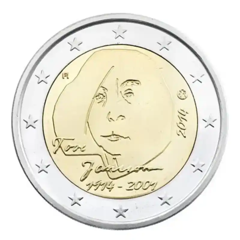 Réduction 2 euros commémorative Finlande 2014 - Tove Jansson.