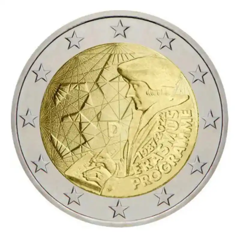 2 euros commémoratif Allemagne 2022 - Erasmus. Produit De Marque