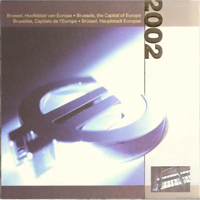 Coffret euros Bruxelles BU - Parlement Européen. Réduction