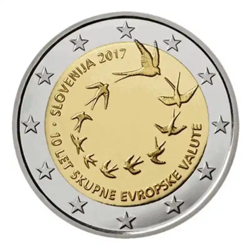 Offre Spéciale 2 euros commémorative Slovénie 2017 - 10 ans de l'Euro.