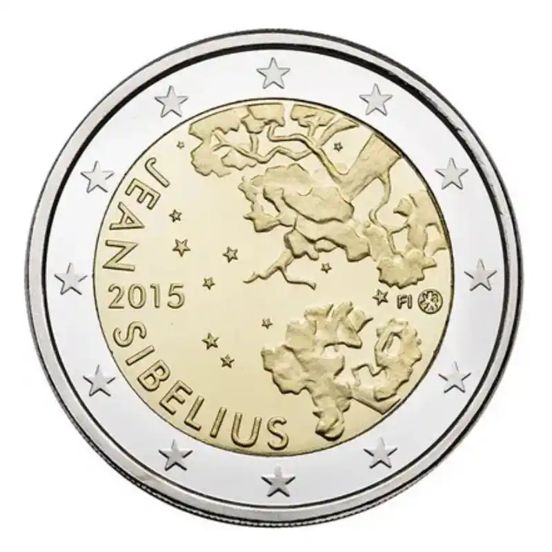 Jusqu’à Épuisement Des Stocks 2 euros commémorative Finlande 2015 - Jean Sibelius.