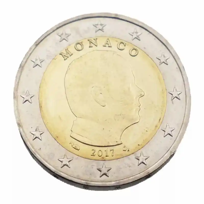 Premium 2 euros Monaco 2017 face nationale - Albert II.