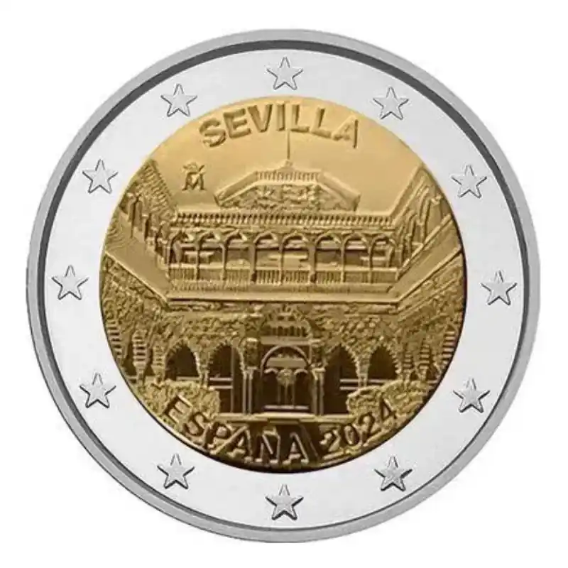 2 euros commémorative Espagne 2024 - Cathédrale de Seville. Promotion Saisonnière