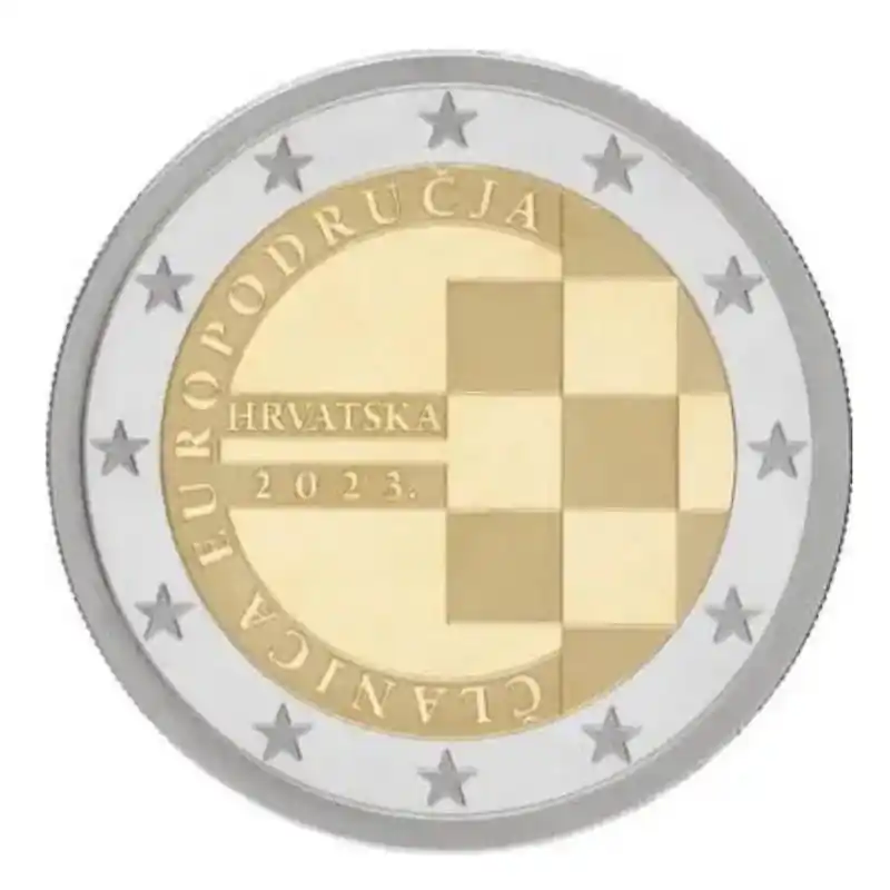 Commander Vite 2 euros commémorative Croatie 2023 - Adhésion à l'UE.