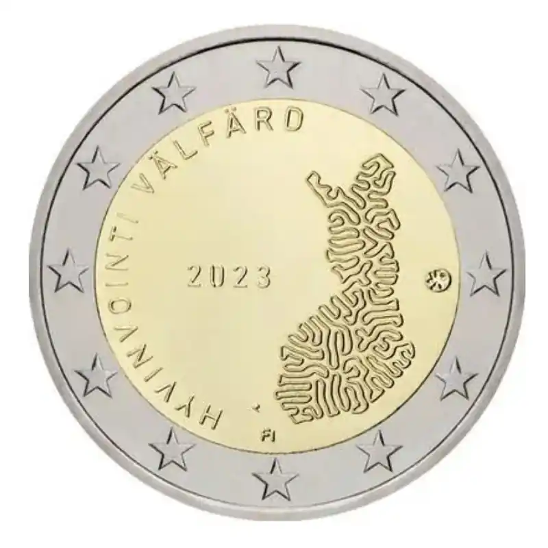 2 euros commémorative Finlande 2023 - La santé. Commande En Gros