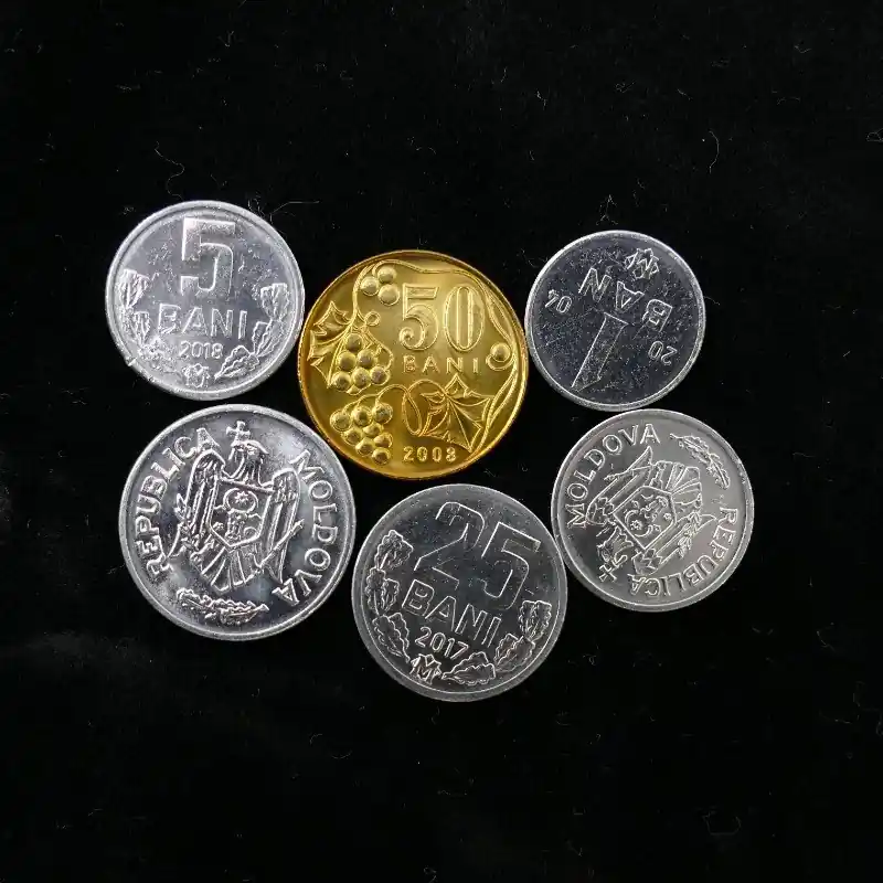 Moldavie 6 monnaies de collection. Offre Spéciale