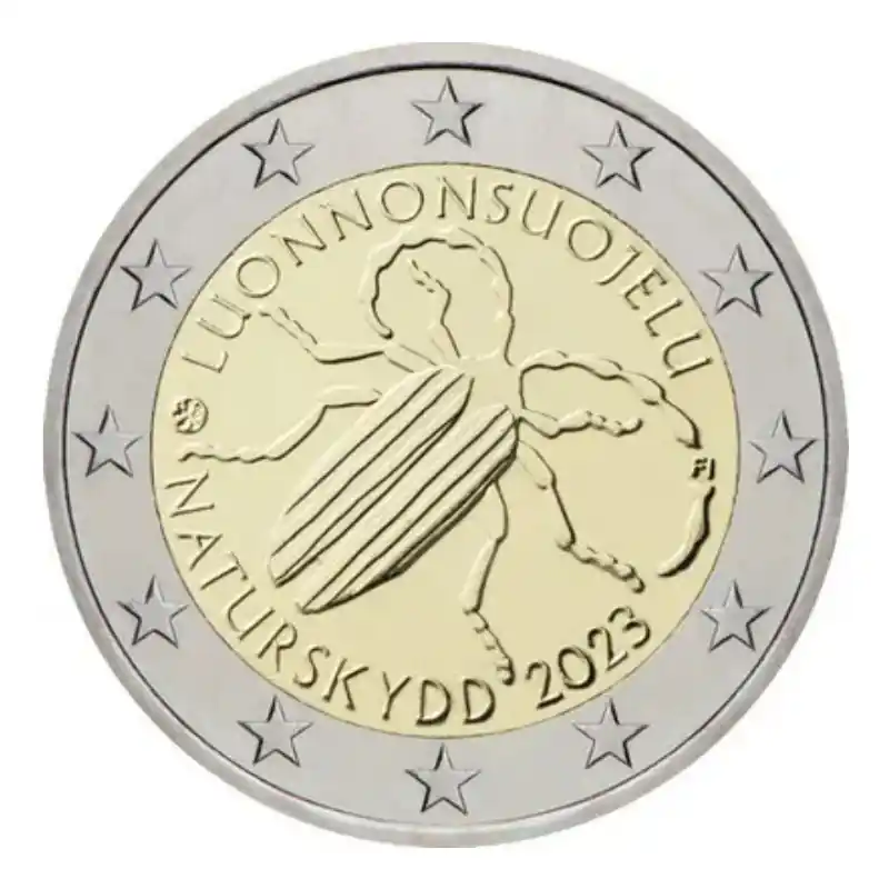 Petit Prix 2 euros commémorative Finlande 2023 - Protection de la Nature.