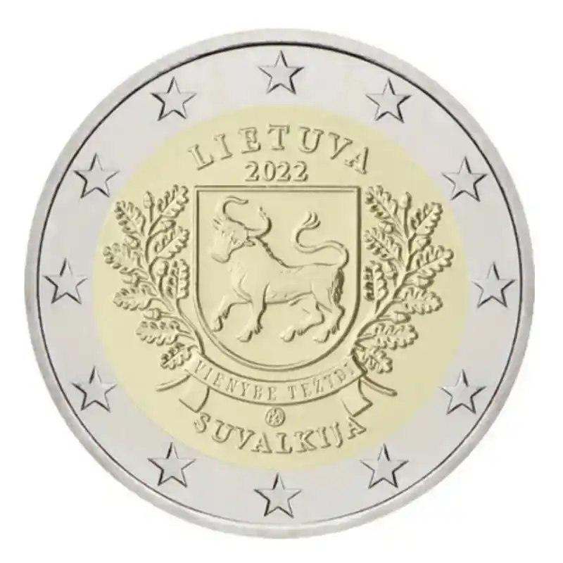 Pas Cher 2 euros commémorative Lituanie 2022 - Suvalkija.