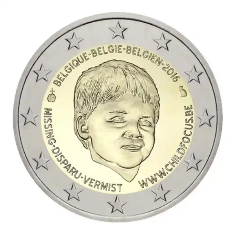 Must-Have 2 euros commémorative Belgique 2016 - Child Focus.