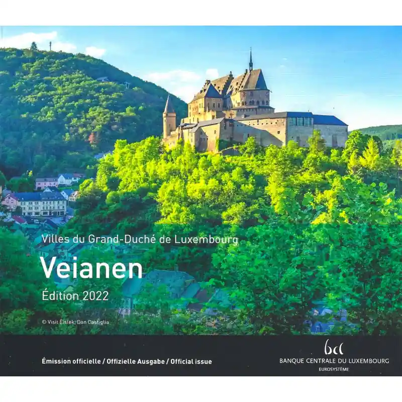 Série Euro Luxembourg 2022 coffret BU. Acheter Direct