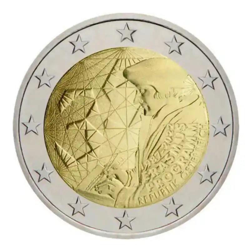 2 euros commémorative Autriche 2022 - Erasmus. Nouvel Arrivage