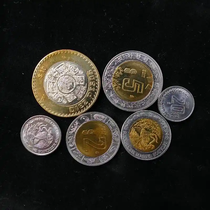 Mexique 6 monnaies de collection. Must-Have
