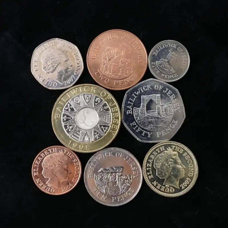 Premium Jersey 8 monnaies de collection.