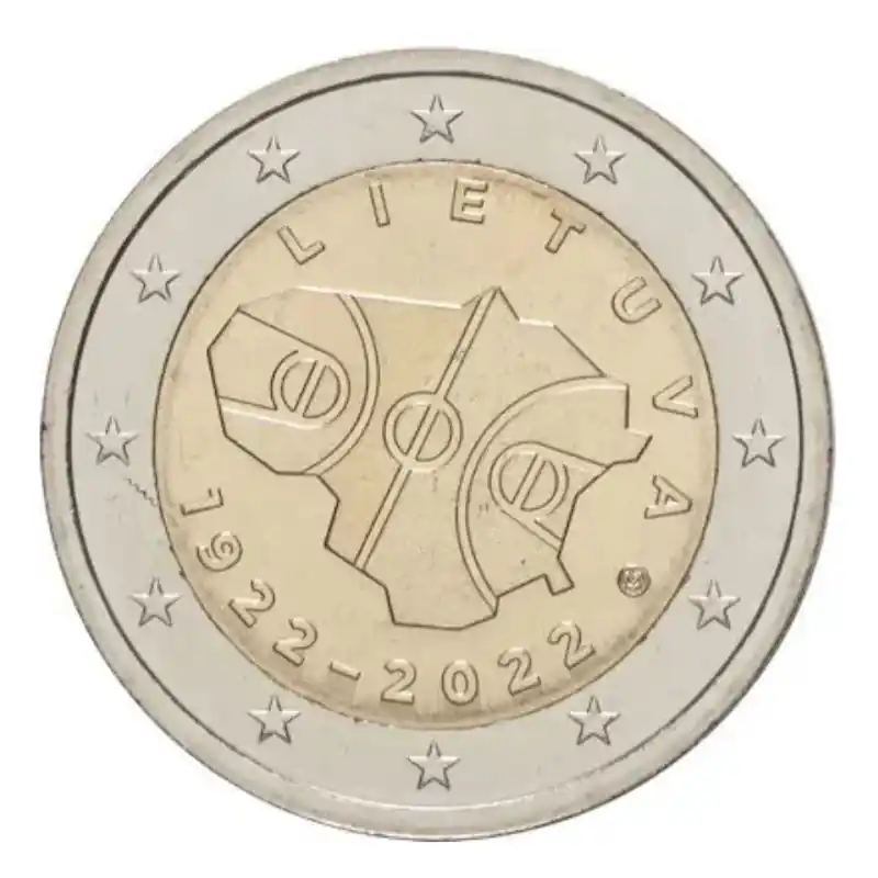 Promotion Saisonnière 2 euros commémorative Lituanie 2022 - 100 ans du Basket-Ball.