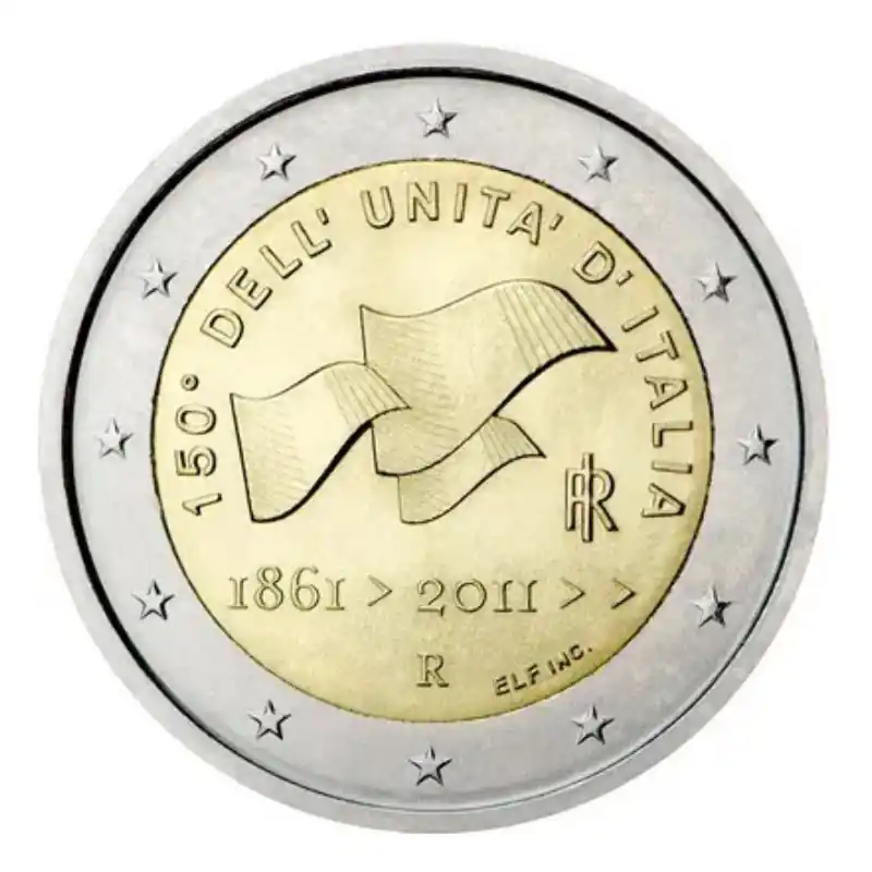 Vente Flash 2 euros commémorative Italie 2011 - Unification Italienne.