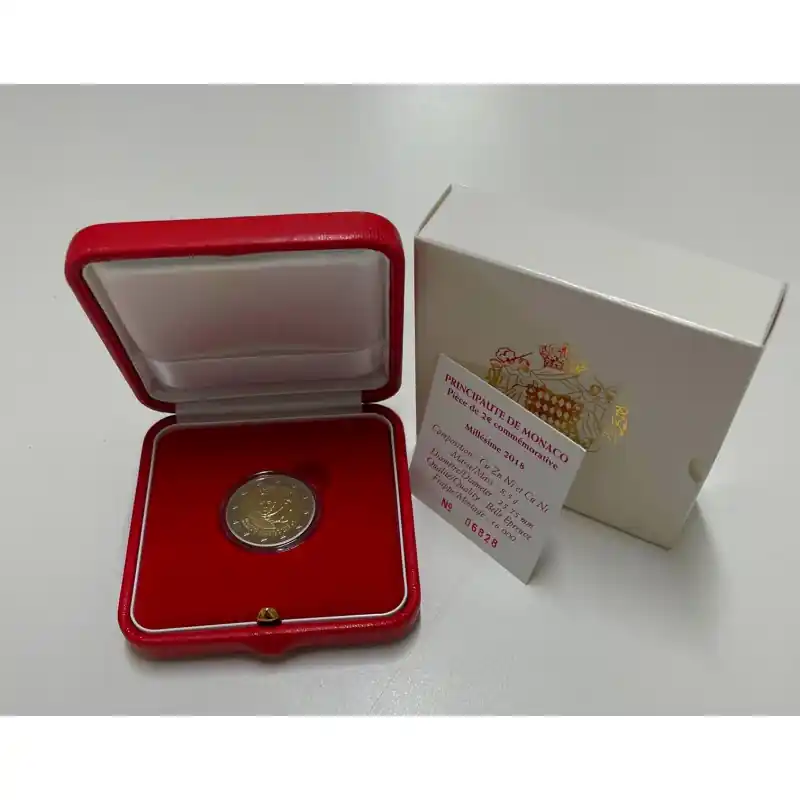 Coffret BE 2 euros Monaco 2018 - François-Joseph Bosio Sculpteur. Meilleure Qualité