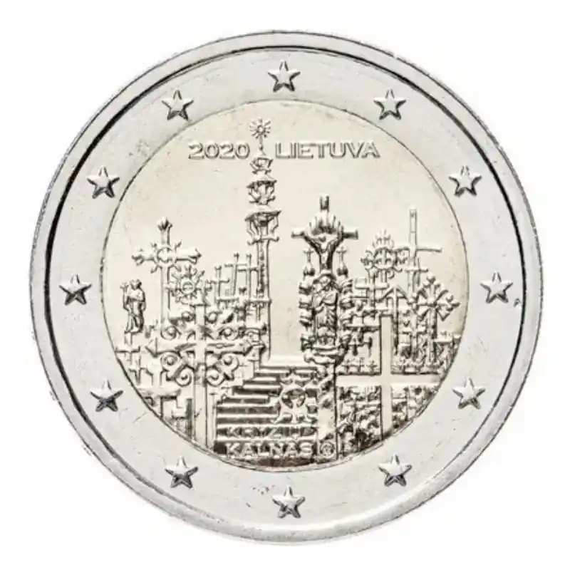 Bon Marché 2 euros commémorative Lituanie 2020 - Colline des croix.