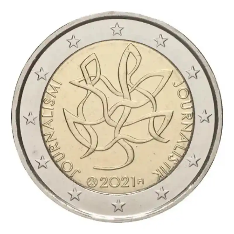 Nouvelle Collection 2 euros commémorative Finlande 2021 - Journalisme.