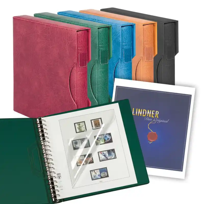 Offre Spéciale Album préimprimé Lindner pour timbres de France 2025 complet.