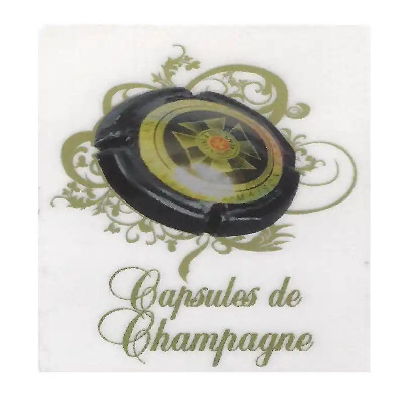 Remise Signette Capsules de Champagne version couleur.