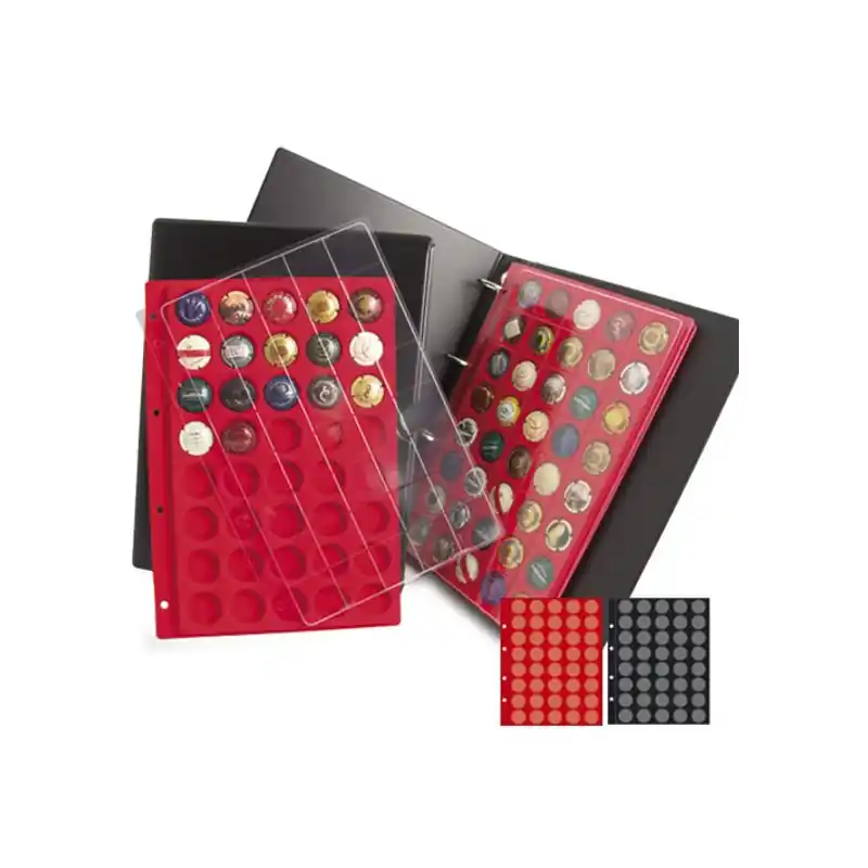 Fait Main Recharges plateaux Initia pour 40 plaques de muselets de champagne.