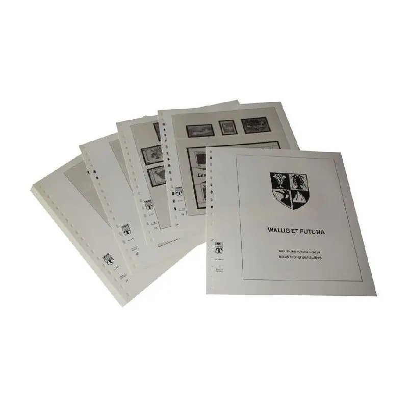 Promotion Saisonnière Feuilles préimprimées Lindner-T Wallis et Futuna 2020-2022.