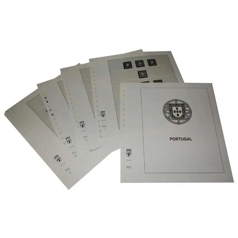 Feuilles préimprimées Lindner-T Portugal 2020-2022. Vente Flash