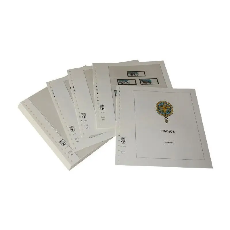 Paiement Sécurisé Feuilles préimprimées Lindner-T France timbres autocollants 2020-2021.