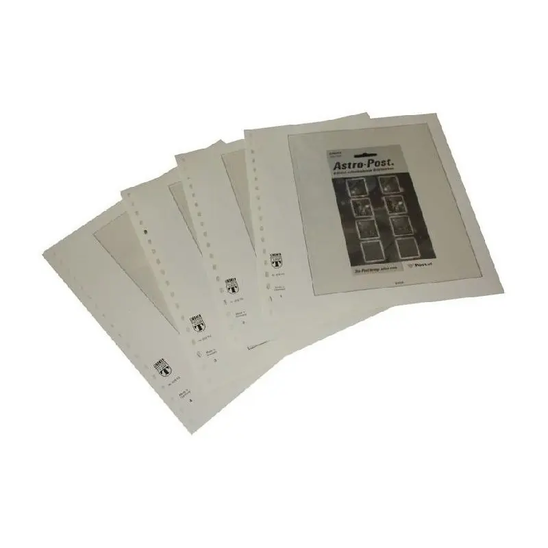 Feuilles pré imprimées Lindner-T Autriche personnalisées de la OSD 2022. Must-Have