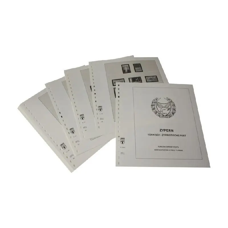 Meilleur Choix Feuilles préimprimées Lindner-T Chypre Turque 2019-2024.