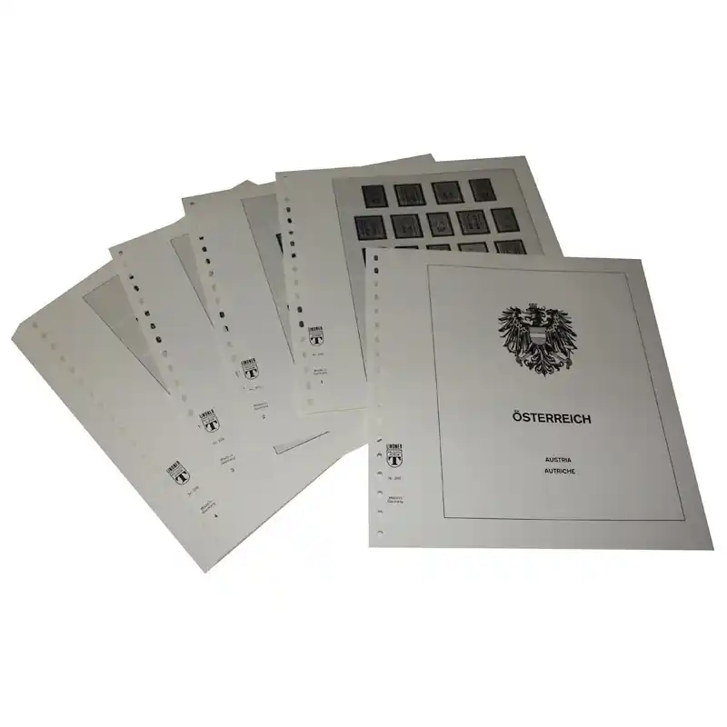 Must-Have Feuilles préimprimées Lindner-T Autriche République 1922-1937.