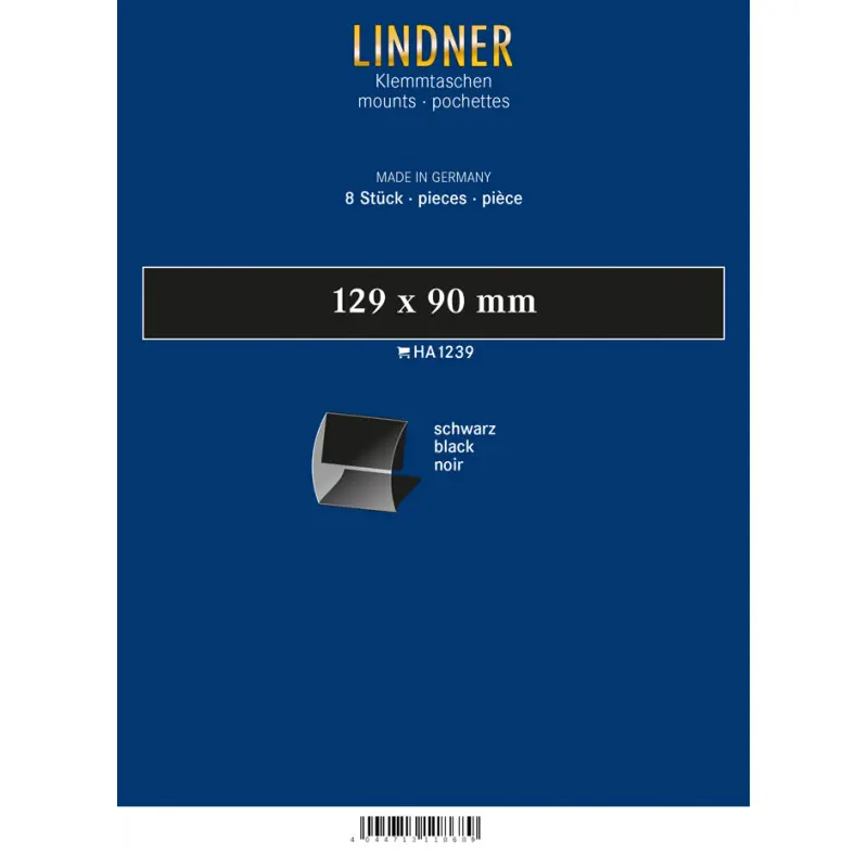 Offre Du Jour Bandes Klemmfix double soudure 129 x 90 mm pour blocs de timbres.