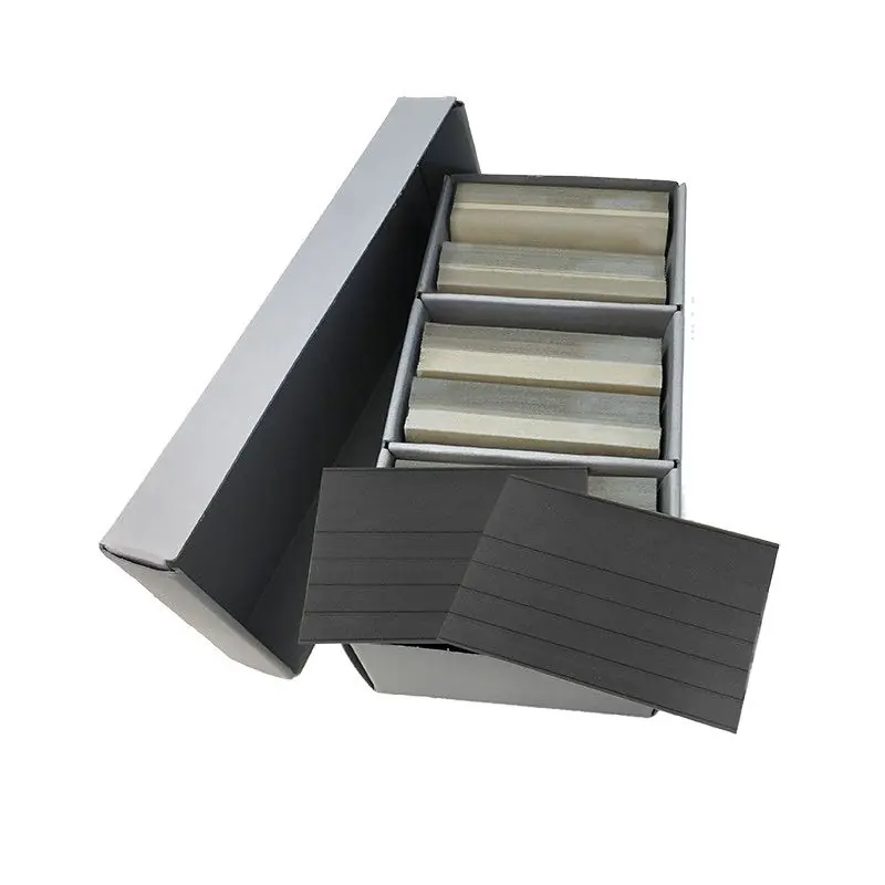 Solde Box-archives Presto avec 600 cartes de classement format A5 pour timbres-poste.