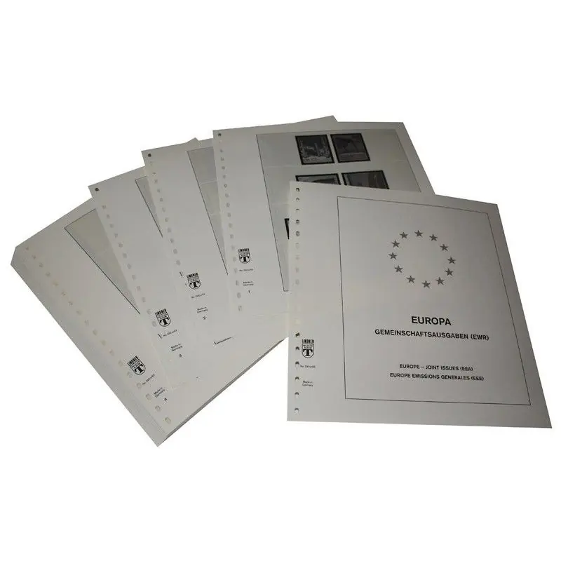 Acheter Direct Feuilles préimprimées Lindner-T Europe CEPT Emissions communes Pays CEE 2012-2015.