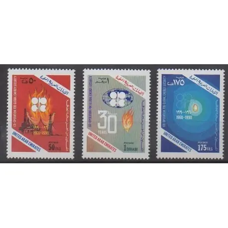 Offre Exclusive Emirats arabes unis - 1990 - No 312/314 - Environnement