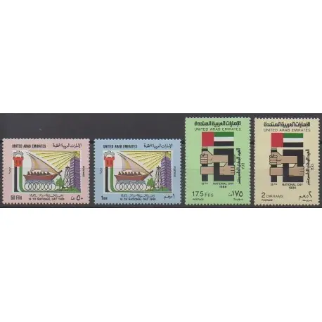 Usine Directe Emirats arabes unis - 1986 - No 204/207 - Histoire
