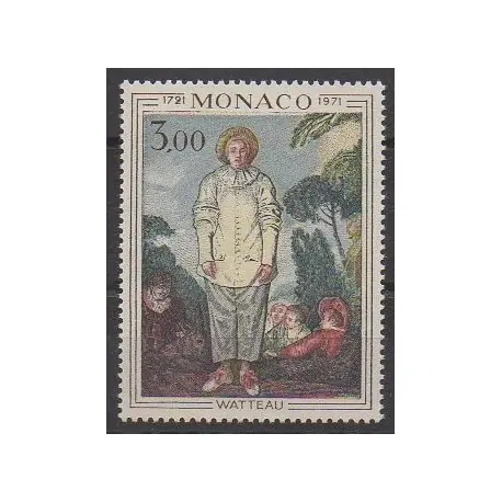 Offre Spéciale Monaco - 1972 - No 878 - Peinture