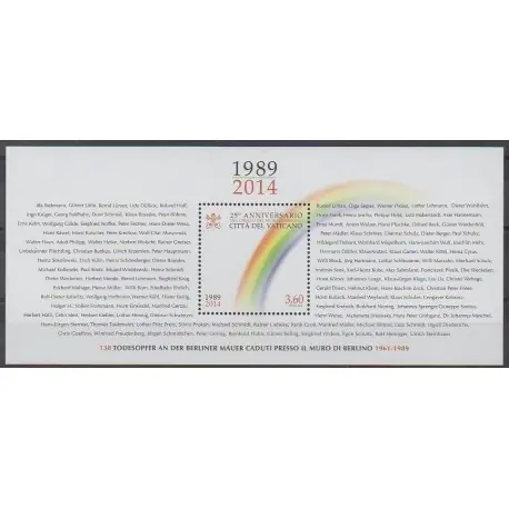 Authentique Vatican - 2014 - No F1672 - Histoire