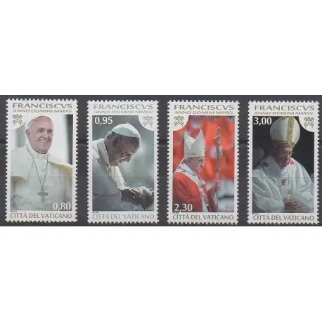 Vatican - 2015 - No 1680/1683 - Papauté Commande En Gros