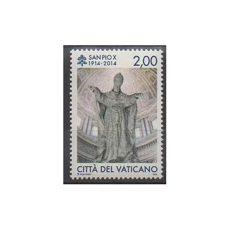 Top Vente Vatican - 2014 - No 1668 - Papauté