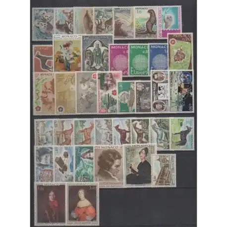 Acheter Direct Monaco - Année complète - 1970 - No 809/846
