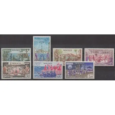 Original Monaco - 1973 - No 939/945 - Folklore