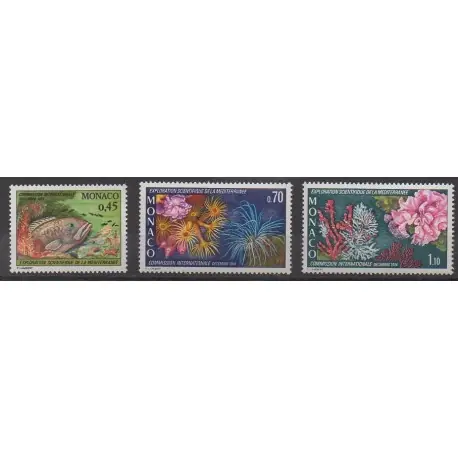 Prix Promo Monaco - 1974 - No 981/983 - Sciences et Techniques