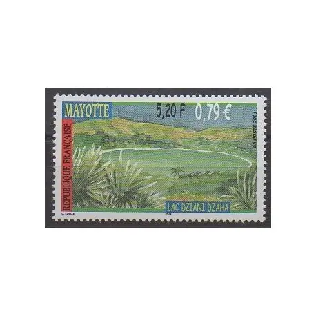 Mayotte - 2001 - No 110 - Sites Garantie Incluse