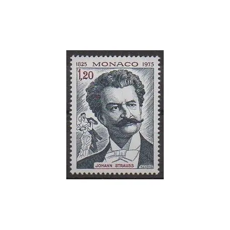 Monaco - 1975 - No 1042 - Musique Usine Directe